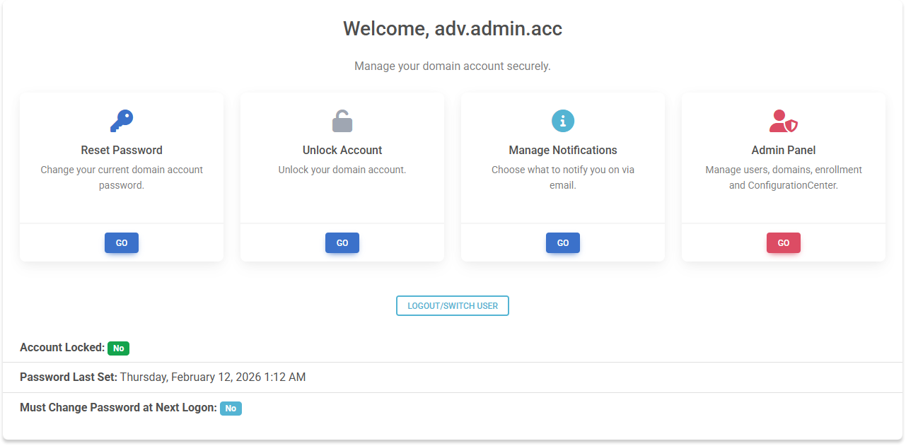 Login Administration1
