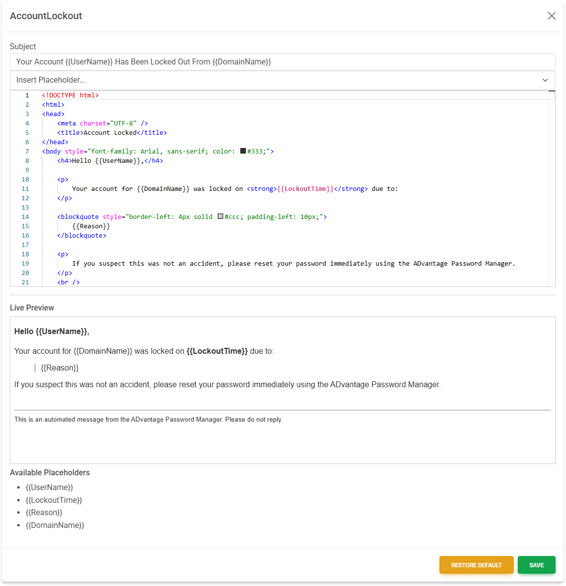 Email Templates